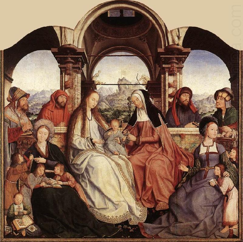 MASSYS, Quentin St Anne Altarpiece (central panel)  g china oil painting image